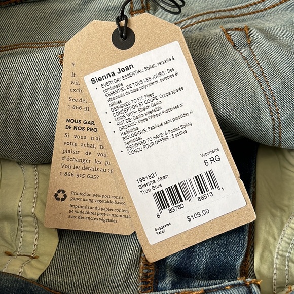 Prana Sienna Jeans True Blue - Picture 11 of 13
